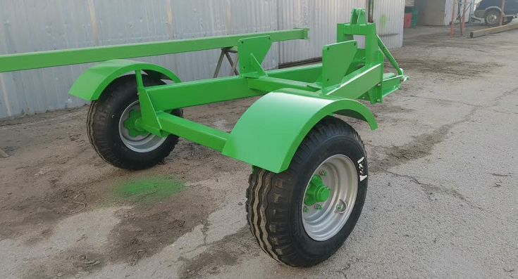тележка для разбрасывателя минеральных удобрений