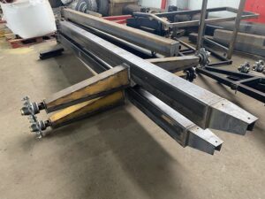 ТЕЛЕГА ЛАФЕТ ДЛЯ ЖАТКИ КОМБАЙНА