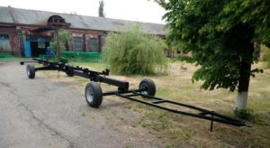 телега для жатки
