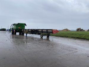 тележка для жатки джон дир