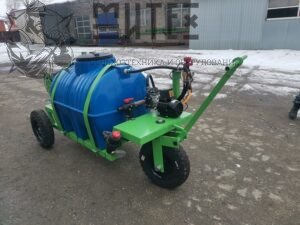 ПОБЕЛОЧНАЯ УСТАНОВКА НА КОЛЕСАХ